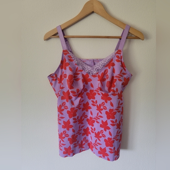 Ruby Ribbon Tops - Ruby Ribbon lace Floral Tank Top size 42